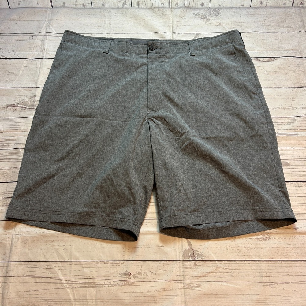 PGA Tour Golf Shorts Casual Gray Polyester Stretch Men's‎ Size 42